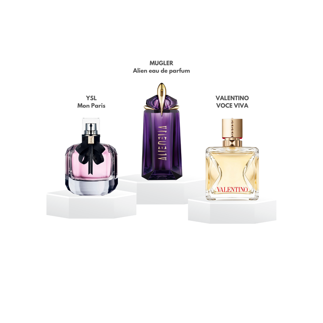 Packs decants 'Signature Scents' pour femme - 5ml / 10ml