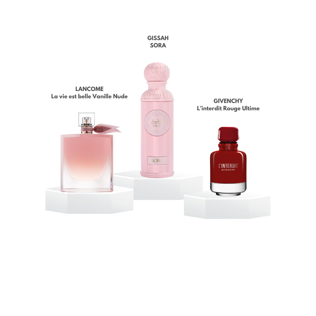 Pack decants 'Gourmands et Séduisant' pour femme - 5ml / 10ml