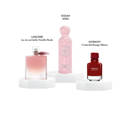 Pack decants 'Gourmands et Séduisant' pour femme - 5ml / 10ml