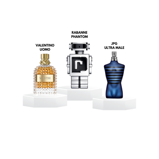 Packs decants 'Soirée' pour homme