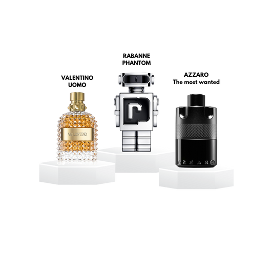 Packs decants 'Soirée' pour homme