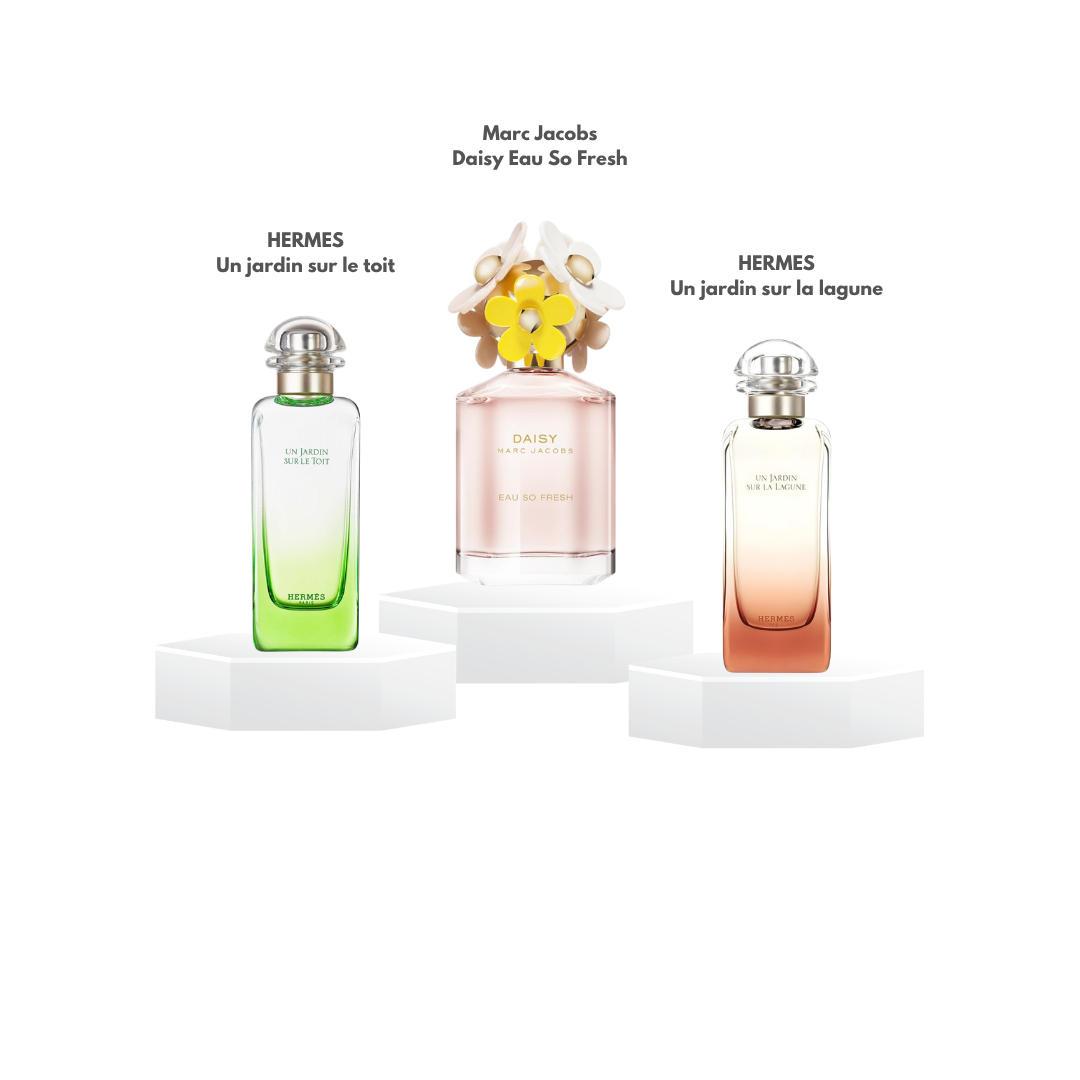Pack decants 'Frais et Estivaux' pour femme - 5ml / 10ml