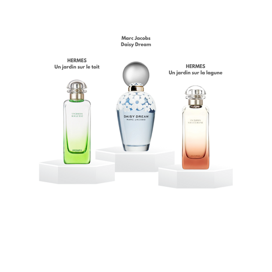 Pack decants 'Frais et Estivaux' pour femme - 5ml / 10ml