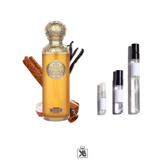 Décant authentique de GISSAH SAVA eau de parfum mixte - 2ml / 5ml / 10ml