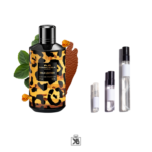 Décant authentique de MANCERA Wild Leather eau de parfum mixte - 2ml/5ml/10ml
